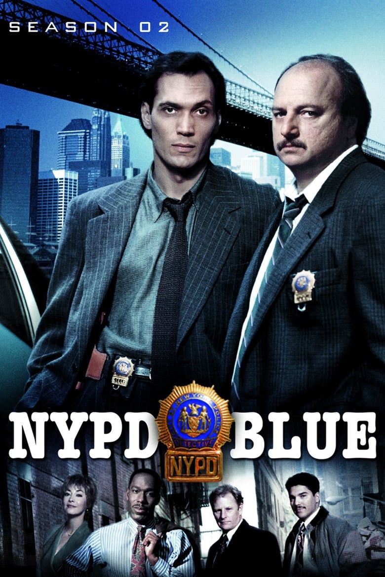 Poster of Cast and Crew in NYPD Blue - Season 2 - Episode 13 - Travels with Andy