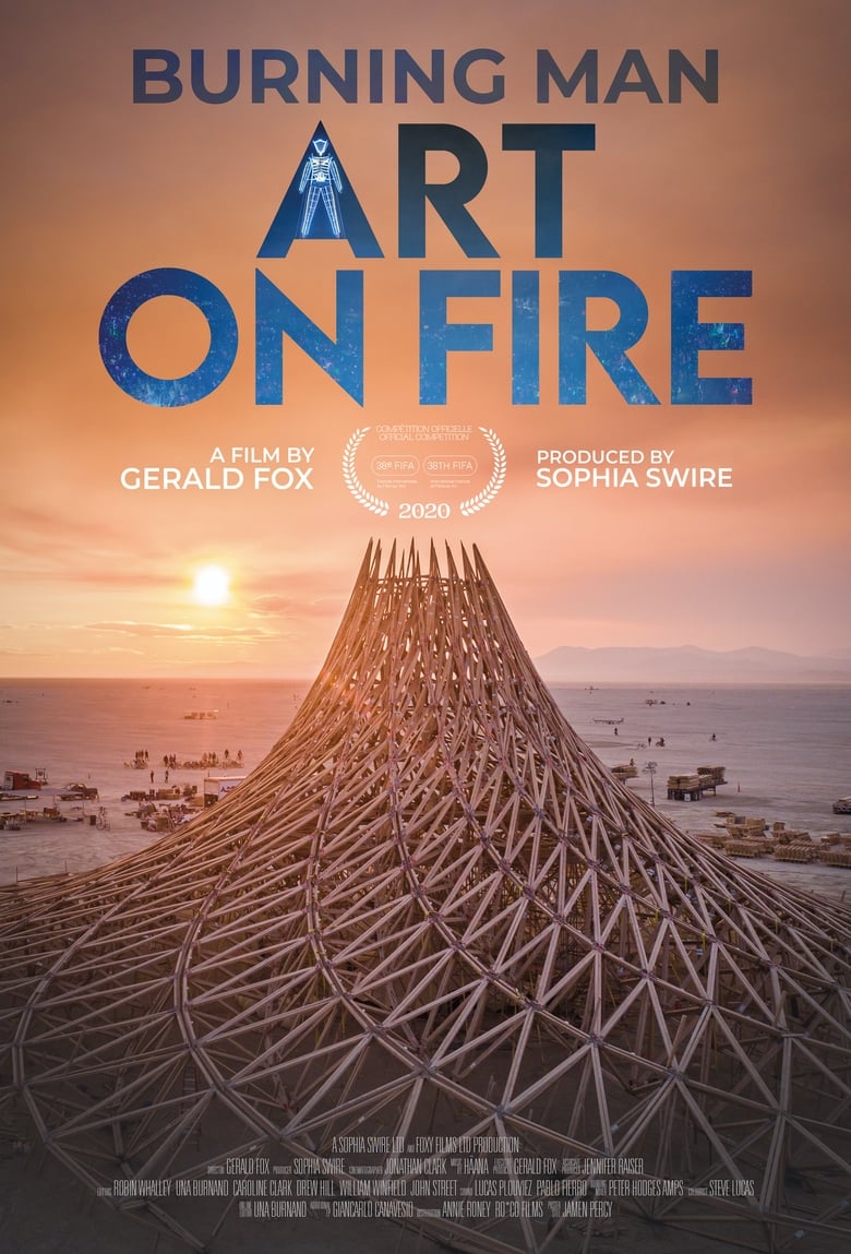 Poster of Burning Man: Art on Fire