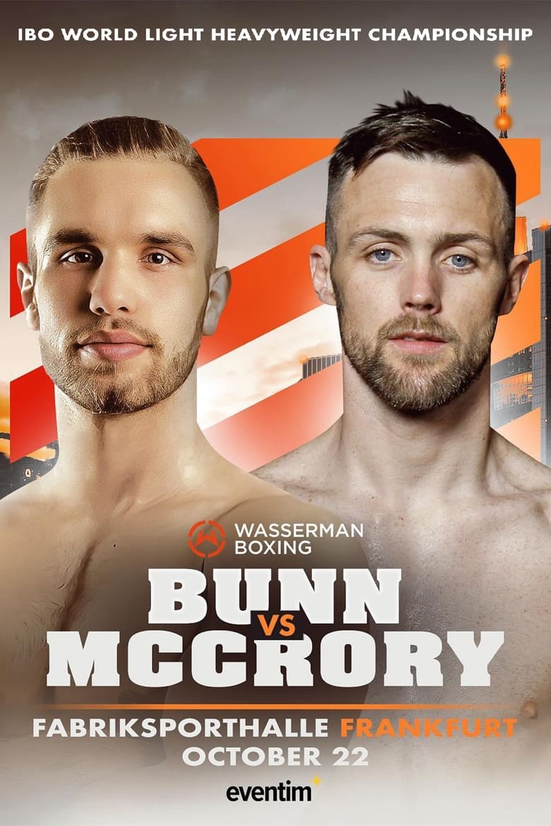 Poster of Leon Bunn vs. Padraig McCrory