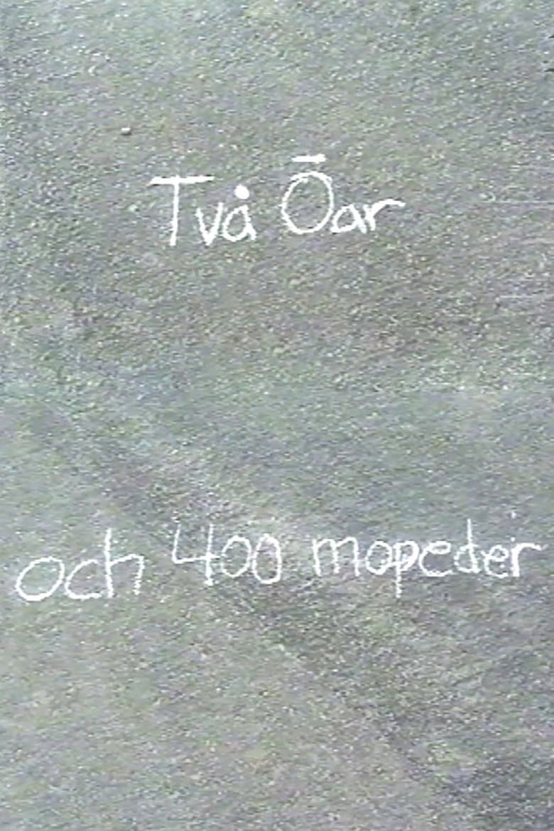 Poster of Två öar och 400 mopeder