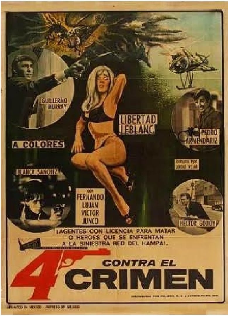 Poster of 4 Contra el Crimen