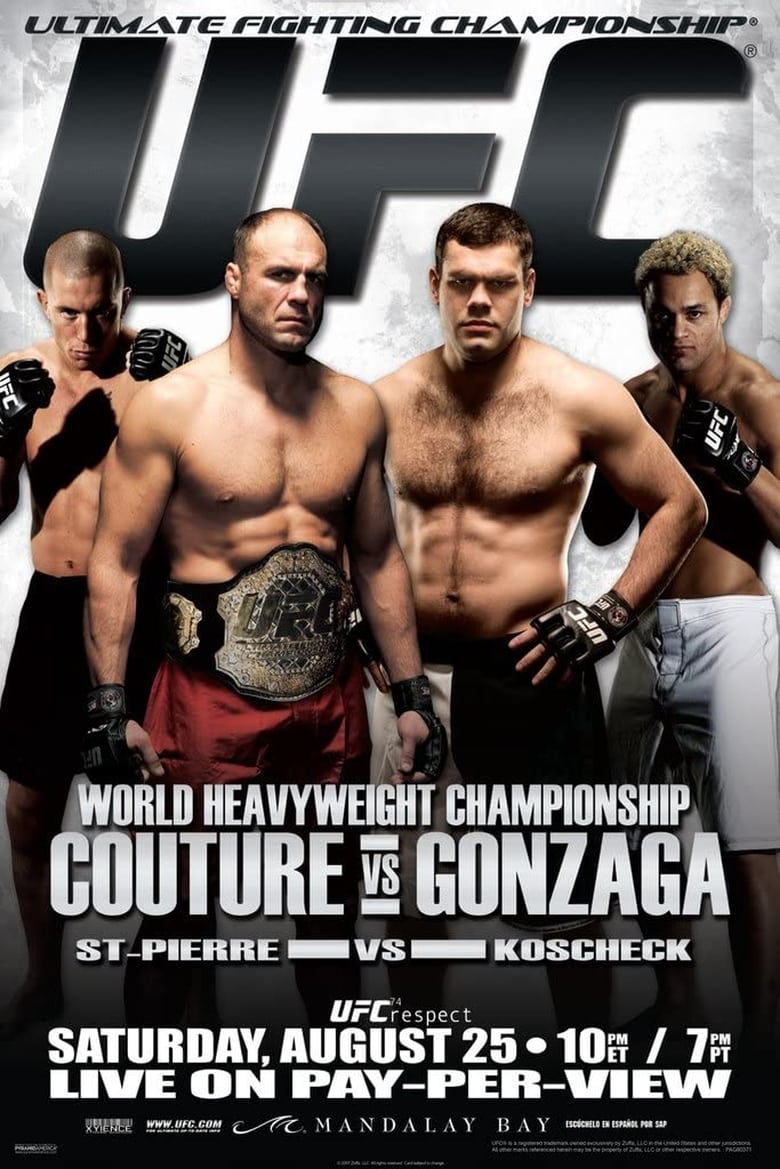 Poster of UFC 74: Respect