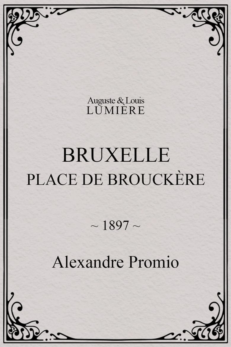 Poster of Bruxelles, Place de Brouckère