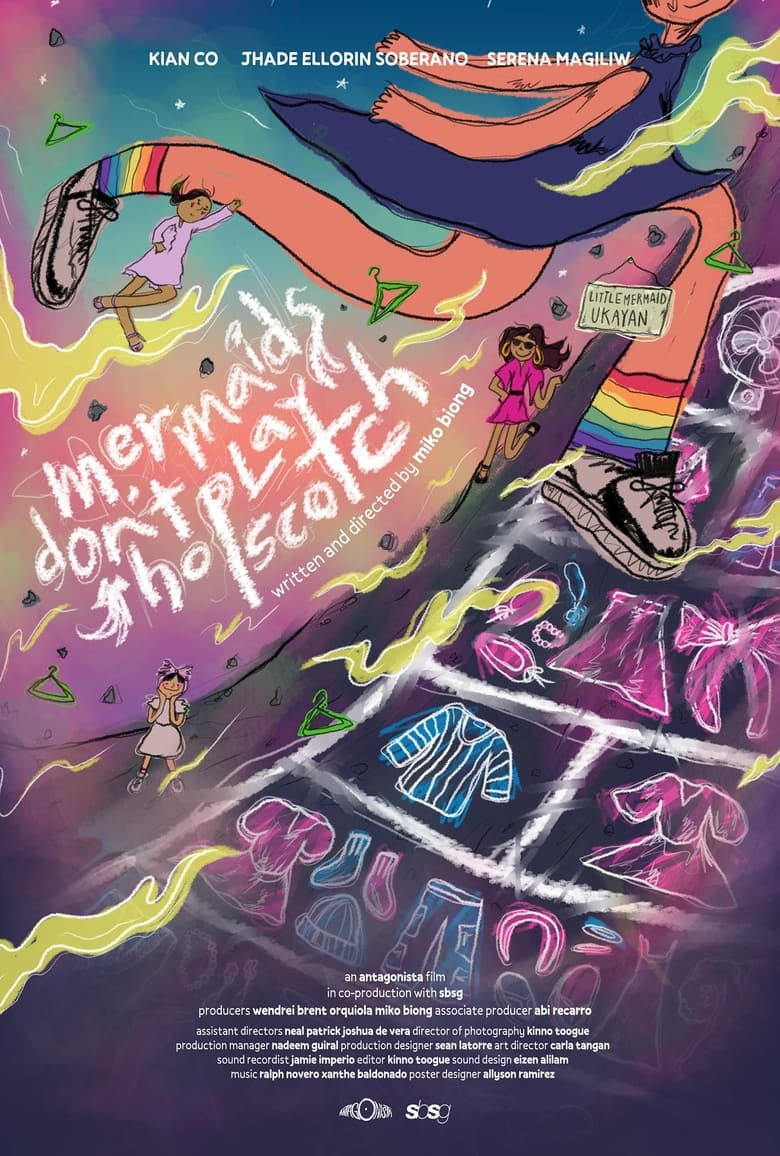 Poster of mermaids don't play hopscotch