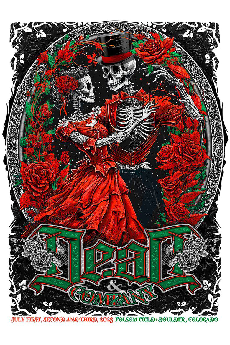 Poster of Dead & Company: 2023-07-03 Folsom Field, Boulder, CO, USA