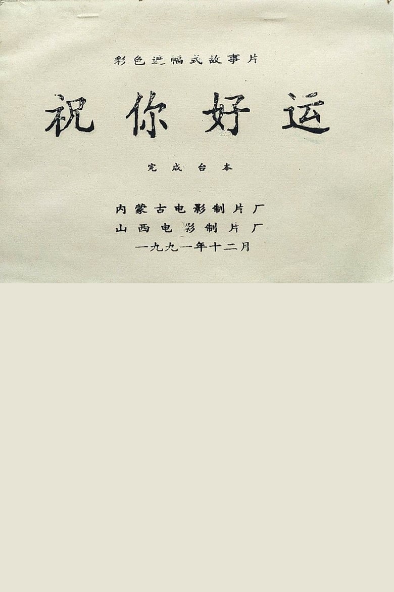 Poster of 祝你好运