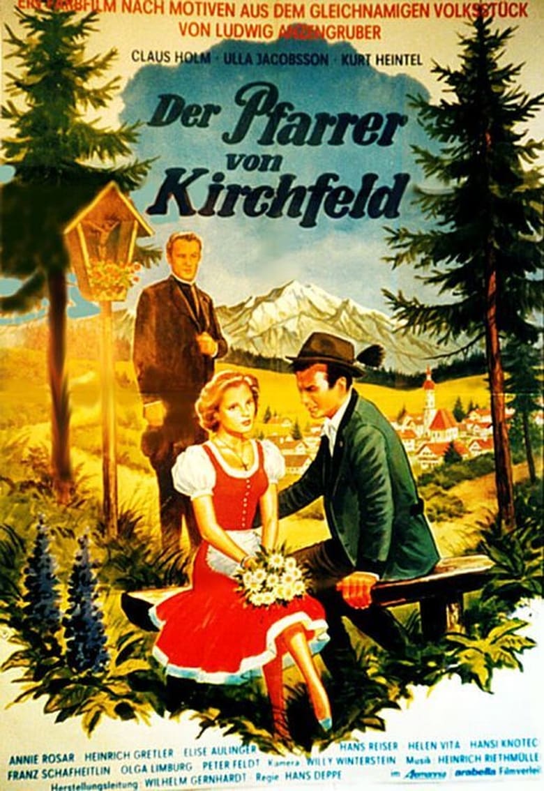 Poster of Der Pfarrer von Kirchfeld