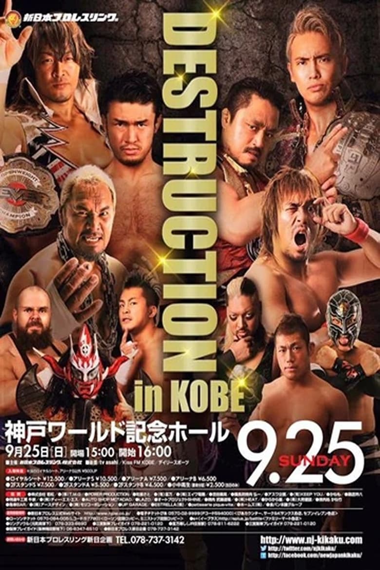 Poster of NJPW Destruction in Kobe 2016