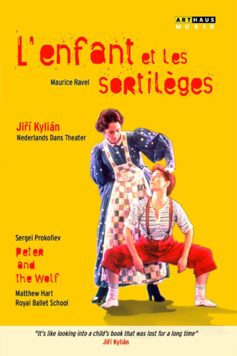 Poster of L'Enfant et les sortilèges - Jiří Kylián