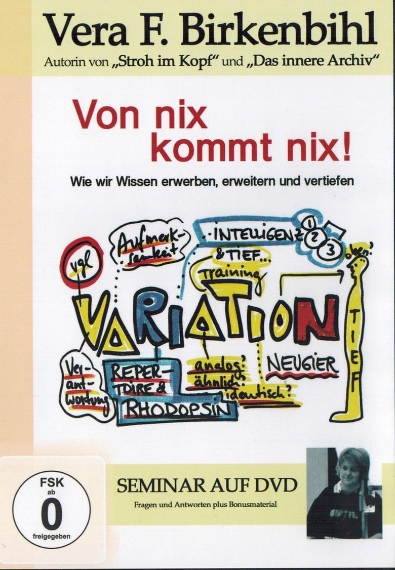 Poster of Vera F. Birkenbihl - Von Nix kommt Nix