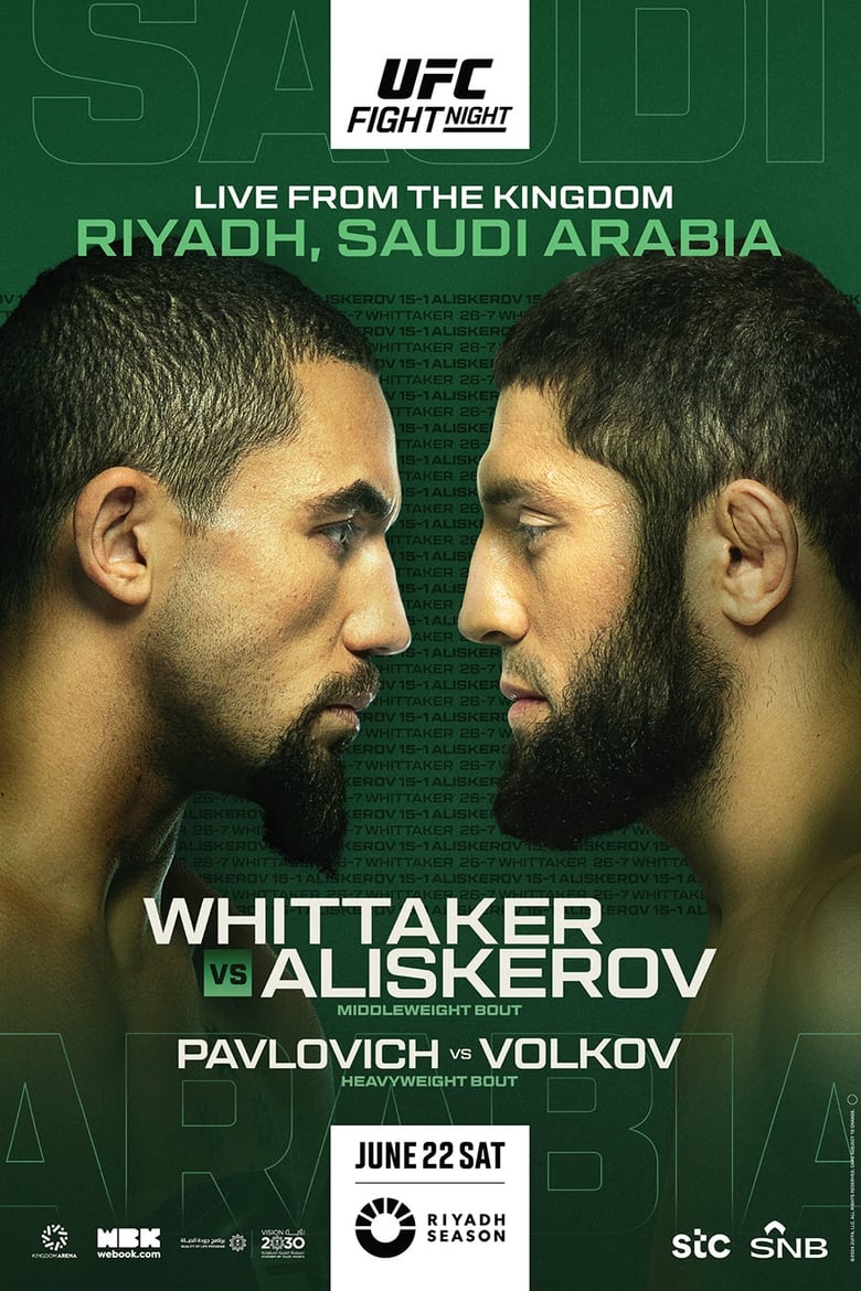 Poster of UFC on ABC 6: Whittaker vs. Aliskerov