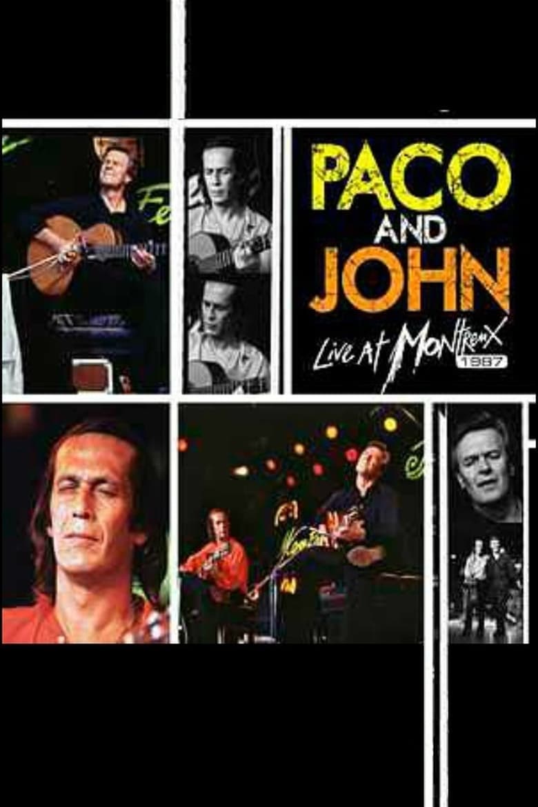 Poster of Paco De Lucía, John McLaughlin - Paco and John Live at Montreux 1987