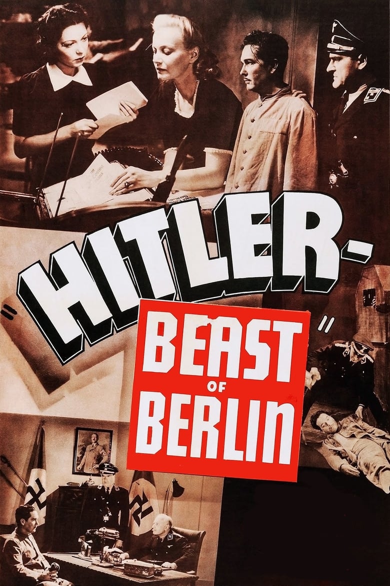 Poster of Hitler: Beast of Berlin