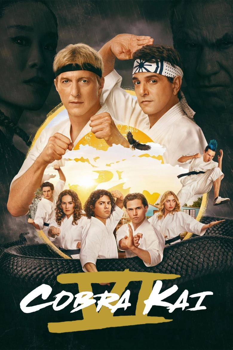 Poster of Cast and Crew in Cobra Kai - Season 6 - Episode 9 - Blood In Blood Out