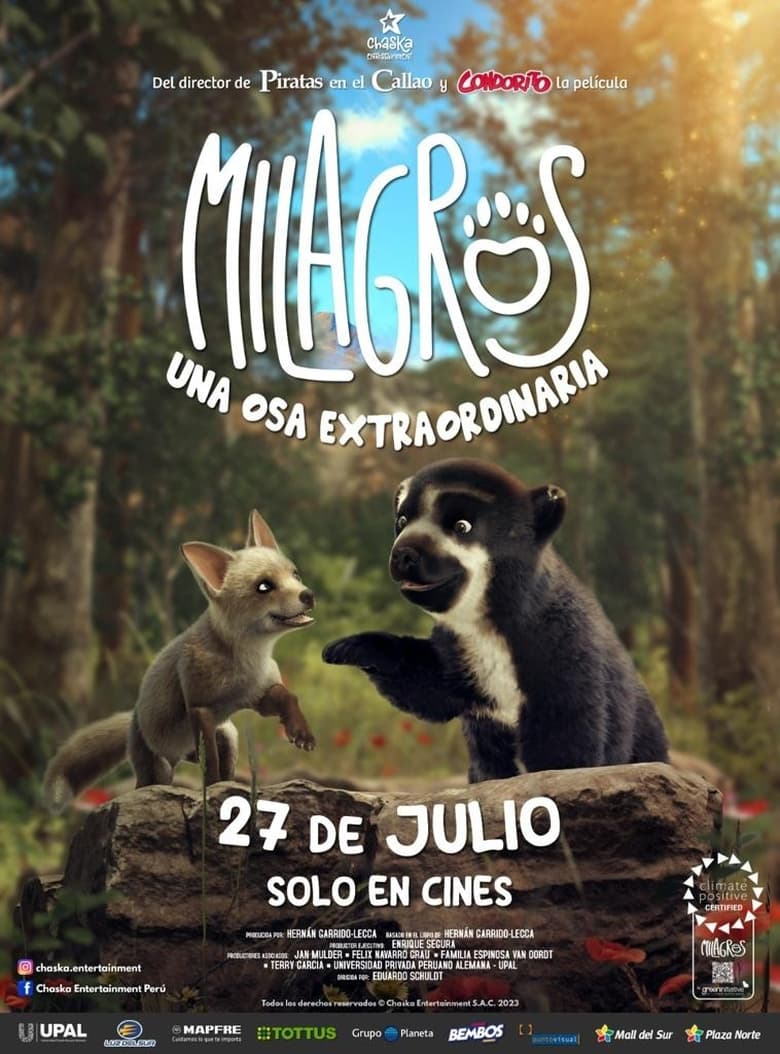 Poster of Milagros: Una osa extraordinaria