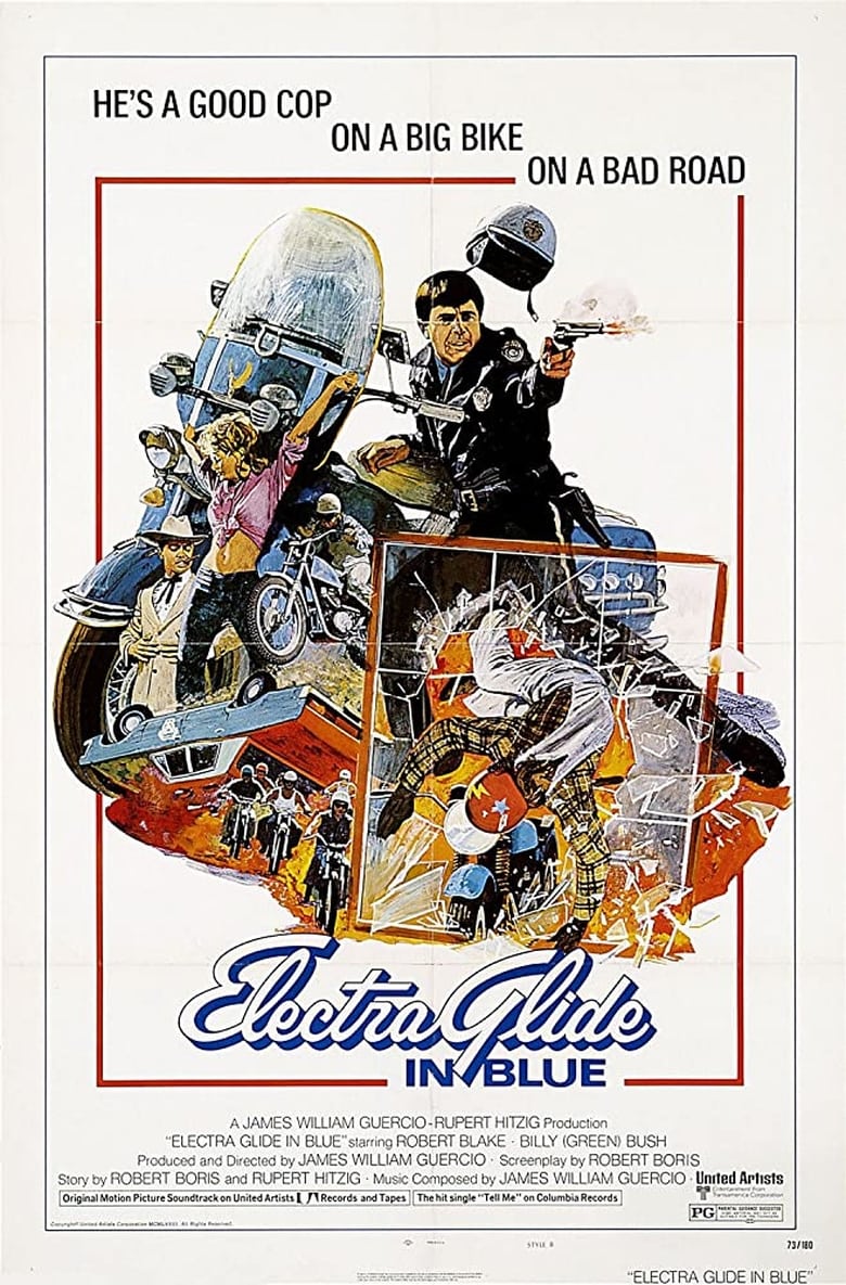 Poster of Electra Glide in Blue