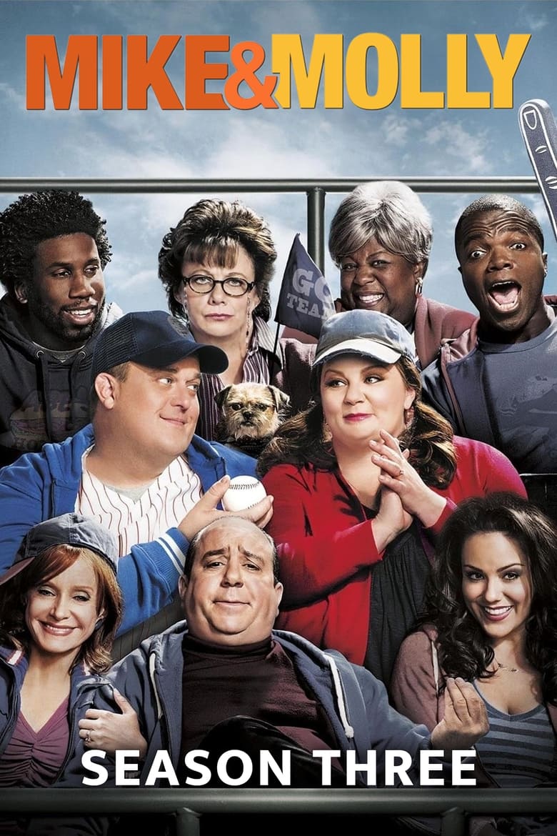 Poster of Cast and Crew in Mike & Molly - Season 3 - Episode 12 - Molly’s Birthday