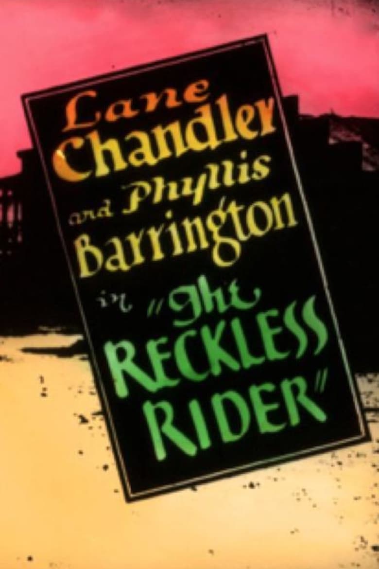 Poster of The Reckless Rider