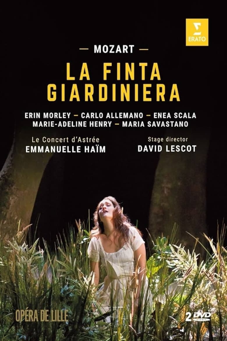 Poster of Mozart La Finta Giardiniera Emmanuelle Haim