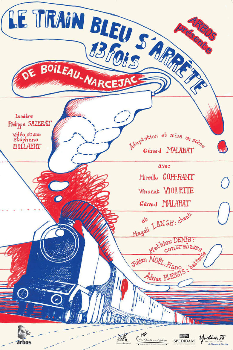 Poster of Le Train Bleu s'arrête 13 fois