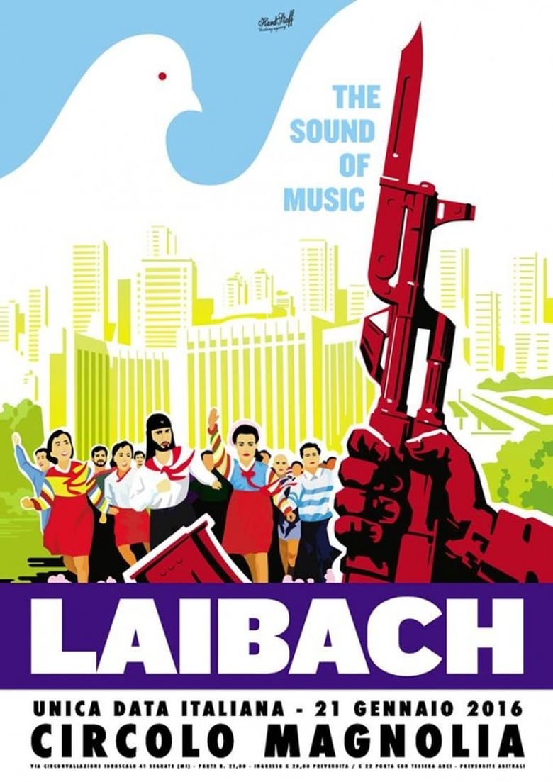 Poster of Laibach - The Sound of Music - Live in Segrate