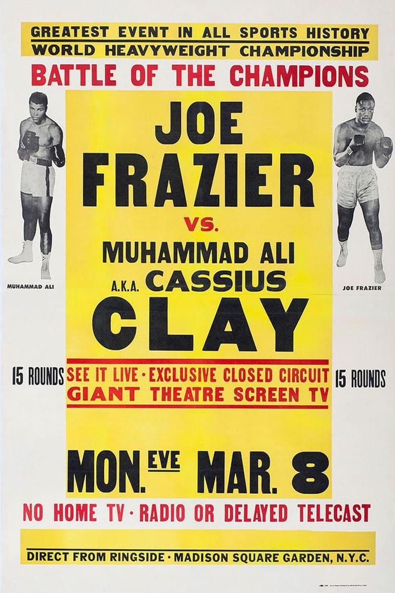 Poster of Muhammad Ali vs. Joe Frazier I