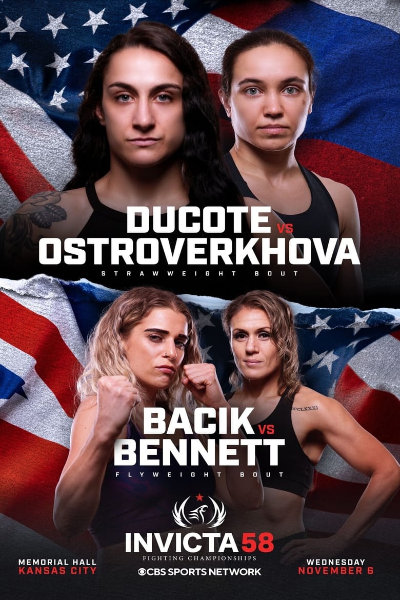 Poster of Invicta FC 58: Ducote vs. Ostroverkhova