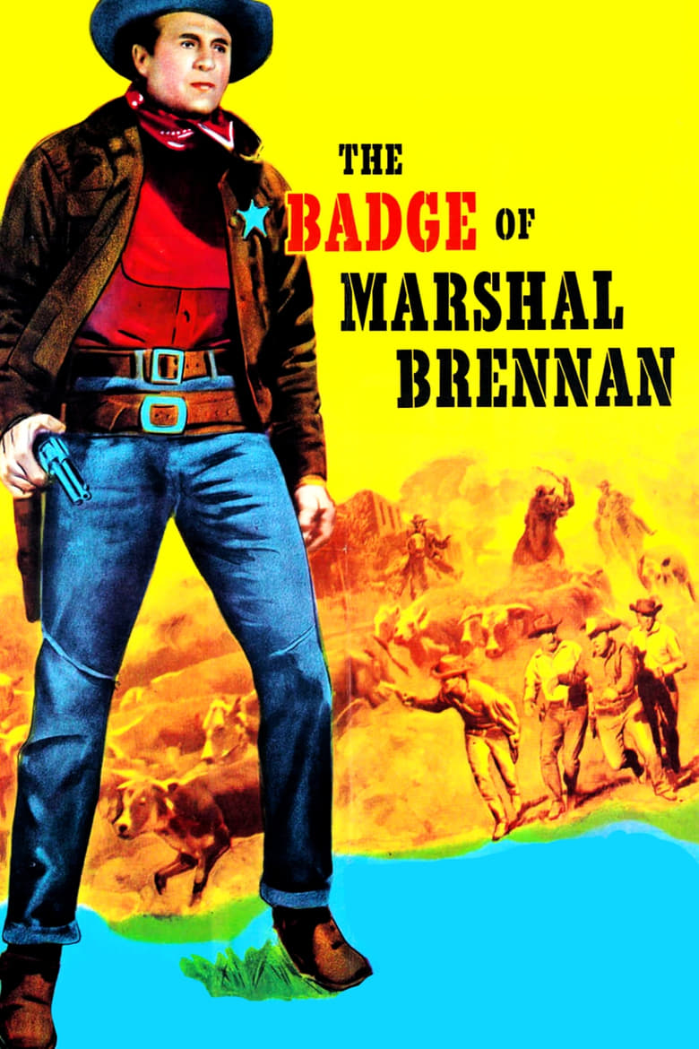 Poster of The Badge of Marshal Brennan