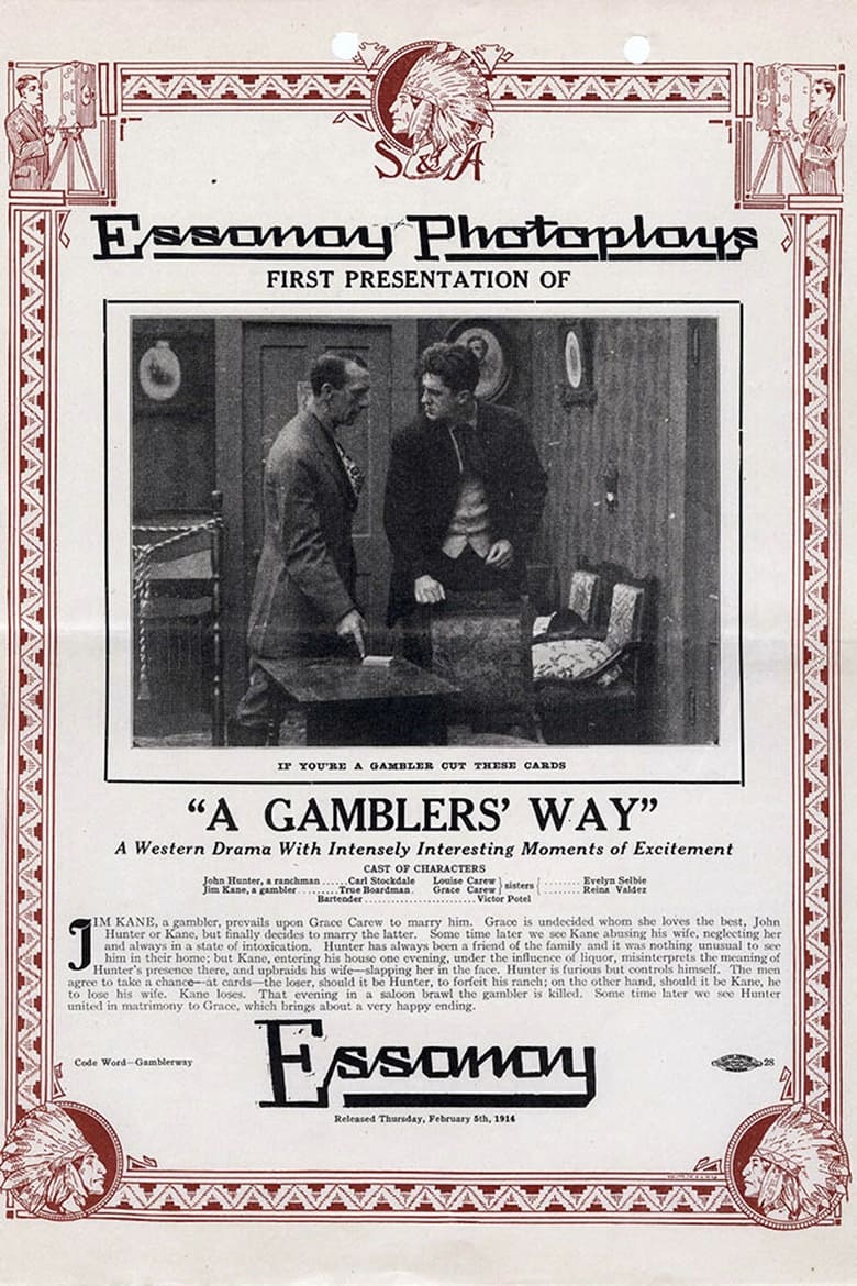 Poster of A Gamblers' Way