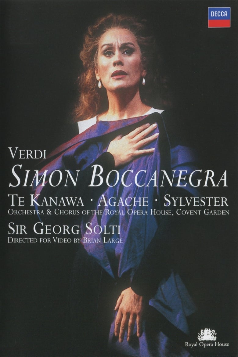 Poster of Simon Boccanegra: Royal Opera House