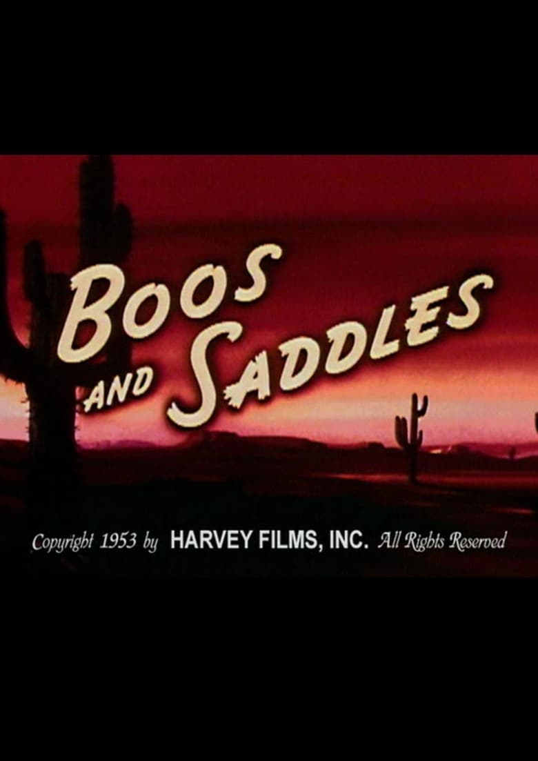 Poster of Boos and Saddles