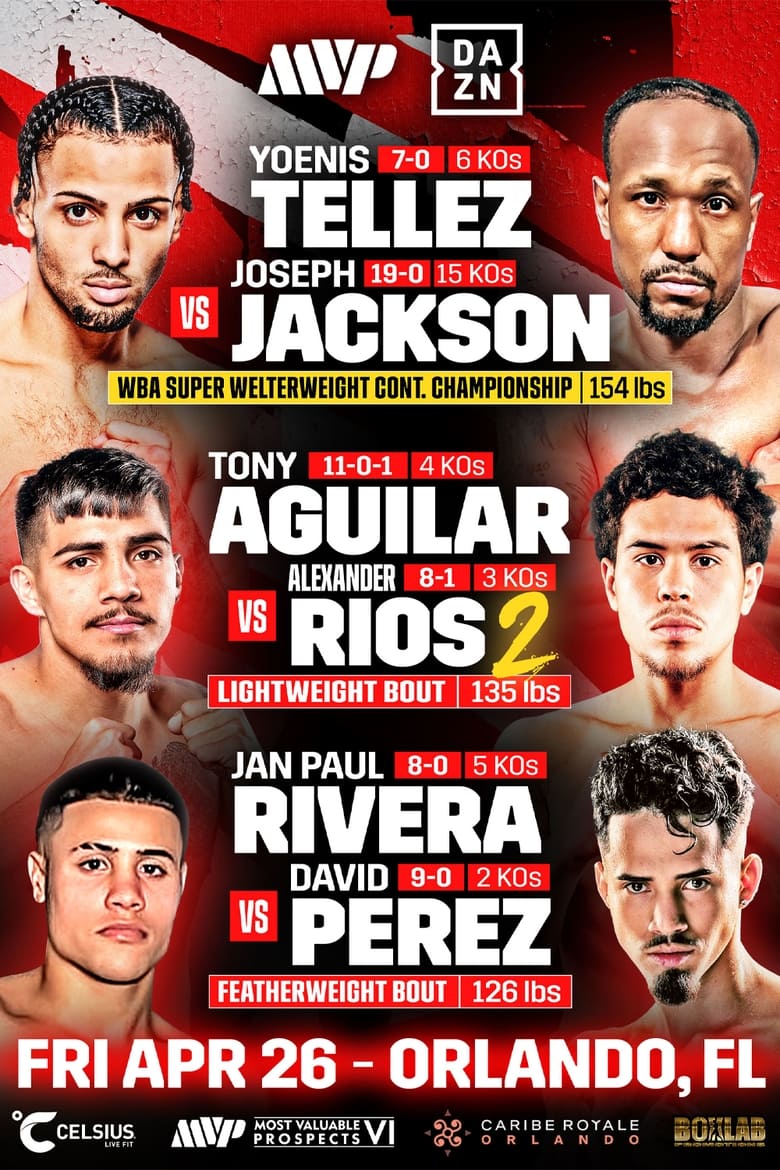 Poster of Yoenis Tellez vs. Joseph Jackson