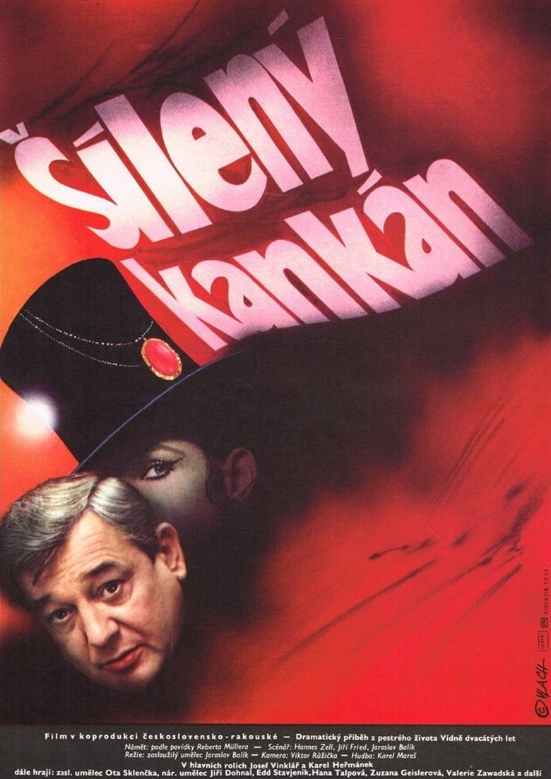 Poster of Šílený kankán