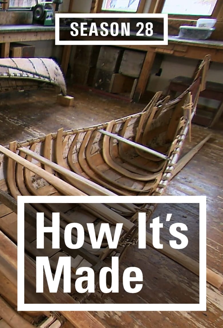 Poster of Cast and Crew in How It's Made - Season 28 - Episode 7 - Nail Files; Birch Bark Canoes; Cruiser Boat Hardtops; High Voltage Circuit Breakers