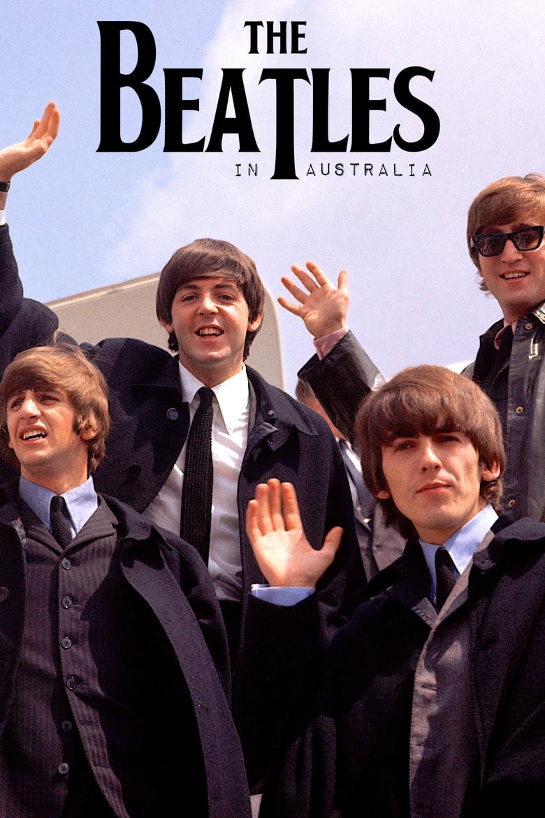 Poster of The Beatles in Australia