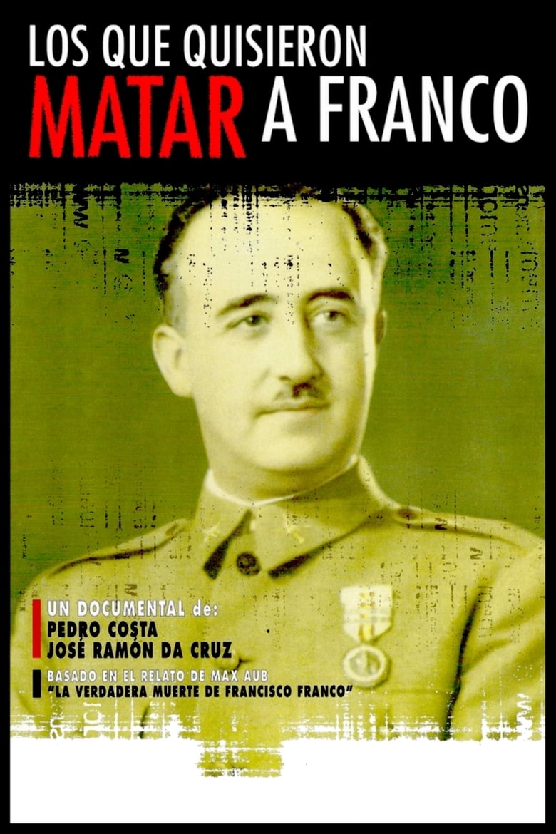 Poster of Los que quisieron matar a Franco