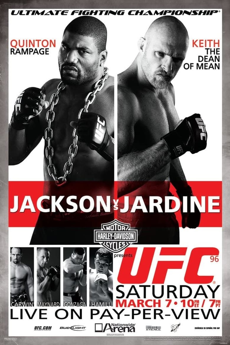 Poster of UFC 96: Jackson vs. Jardine