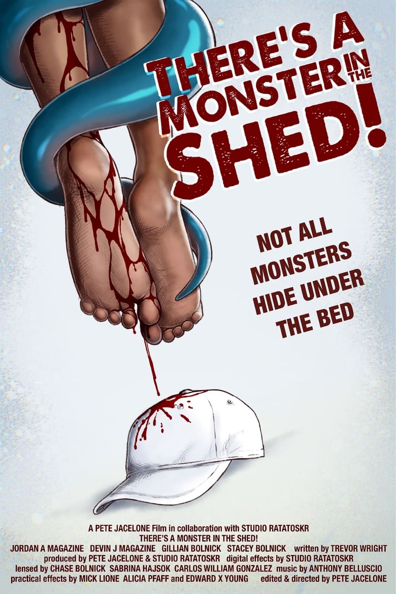 Poster of There's A Monster In The Shed