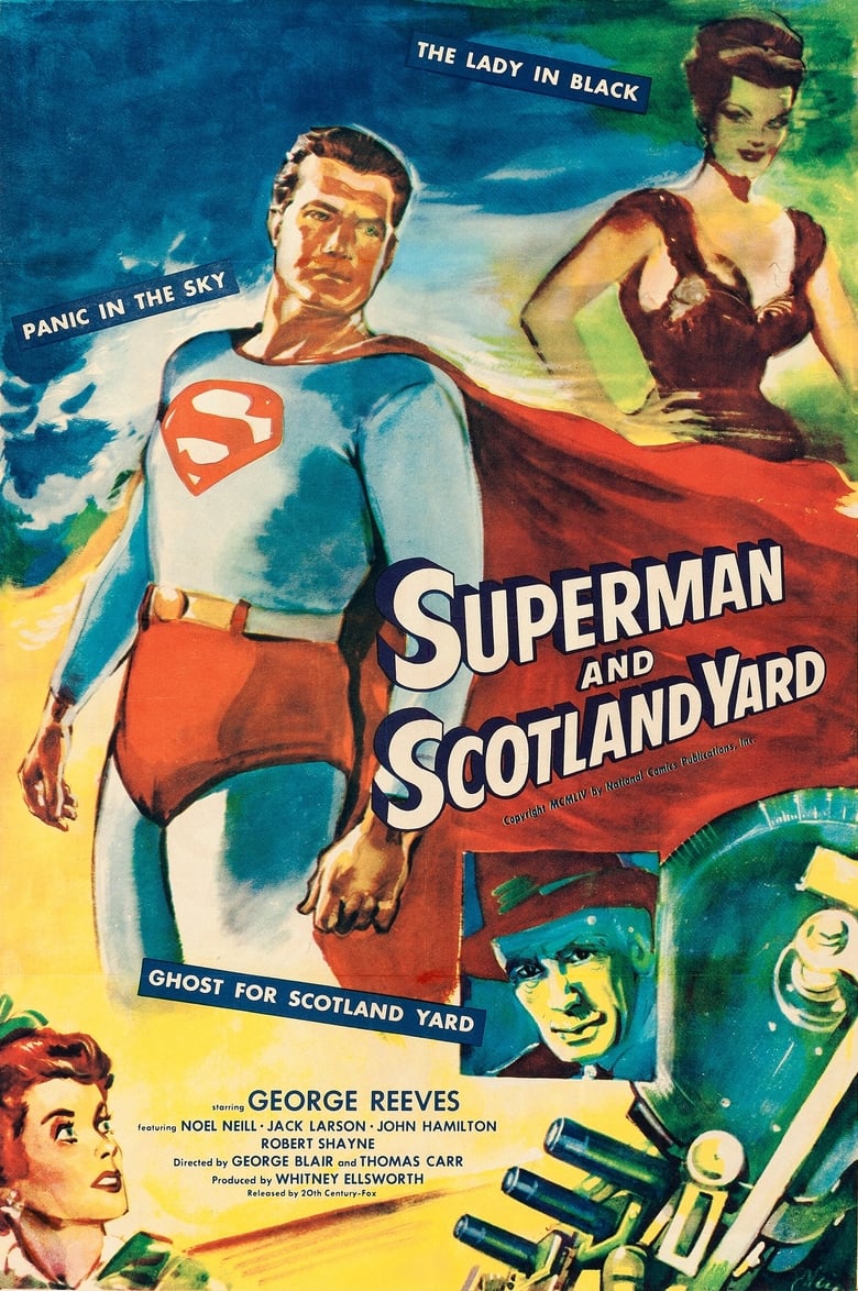 Poster of Superman and Scotland Yard