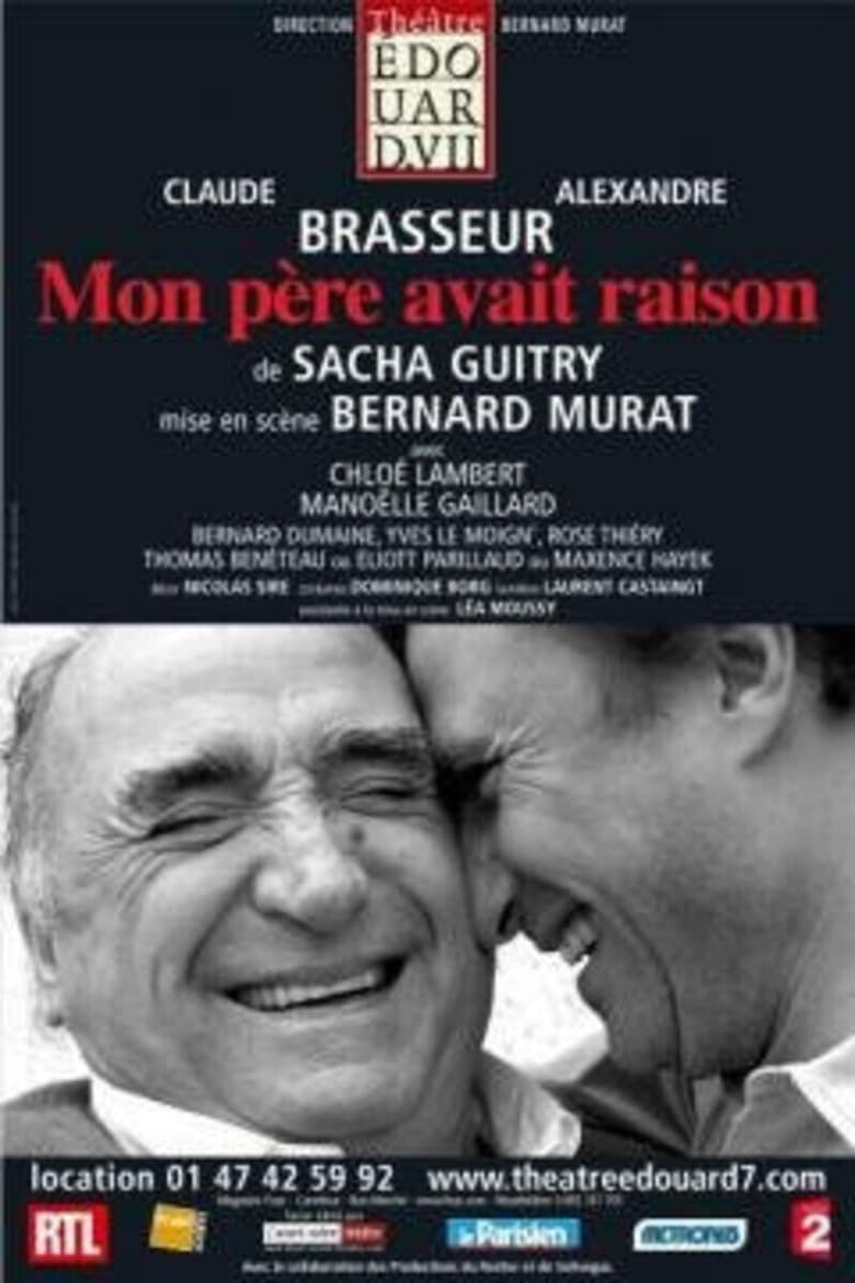 Poster of Mon père avait raison