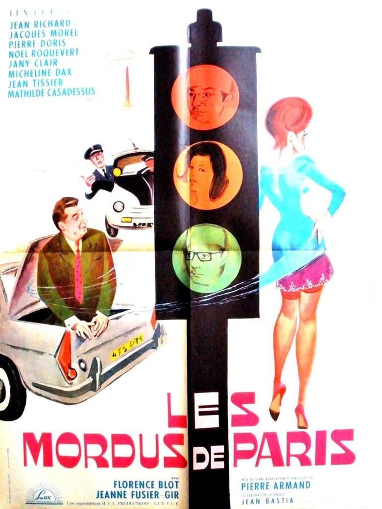 Poster of Les mordus de Paris