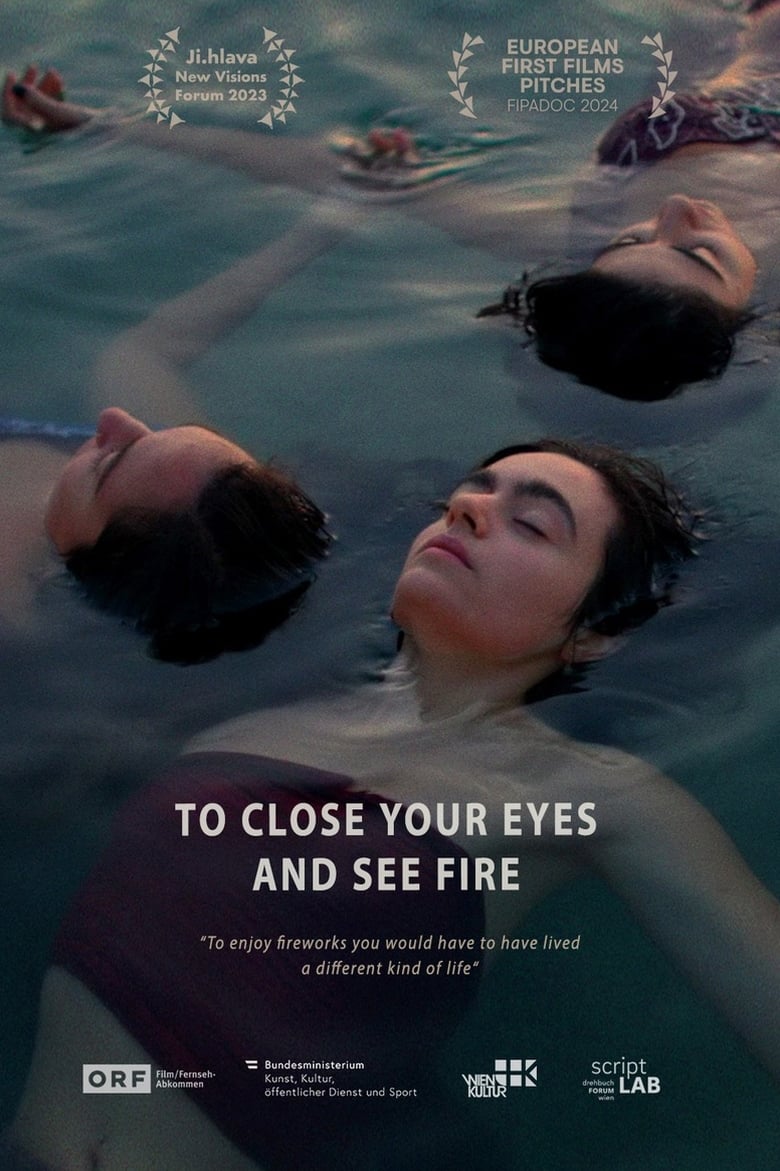 Poster of To Close Your Eyes And See Fire