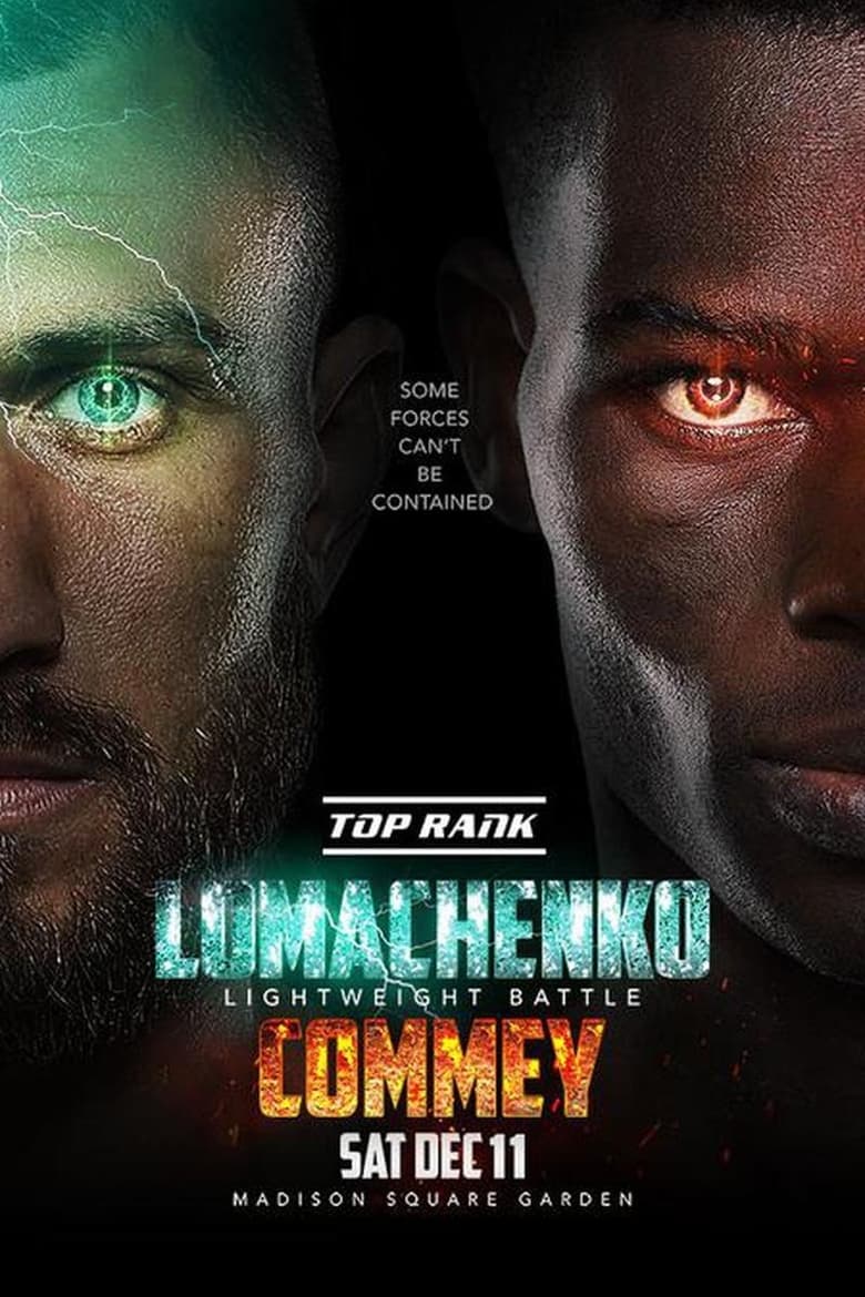 Poster of Vasyl Lomachenko vs. Richard Commey