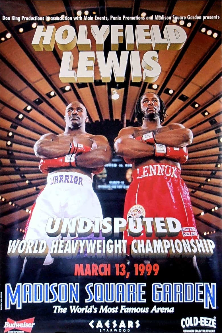 Poster of Evander Holyfield vs. Lennox Lewis I