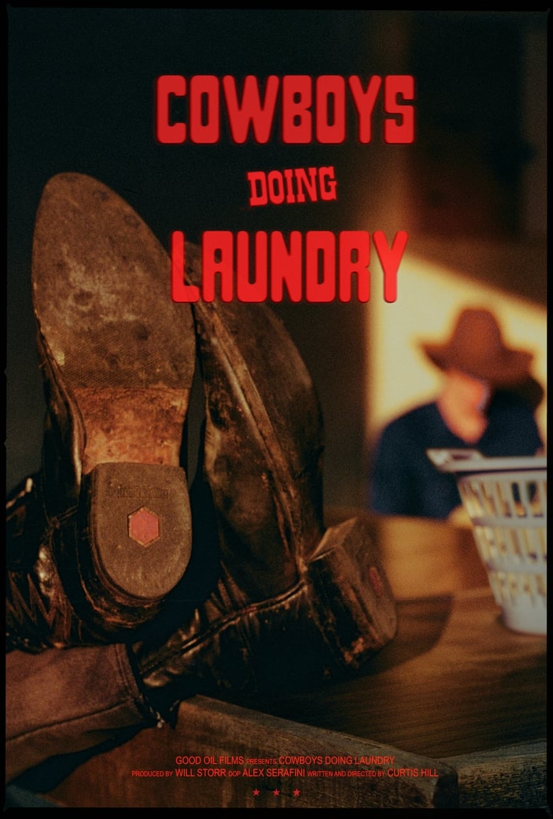 Poster of Cowboys Doing Laundry