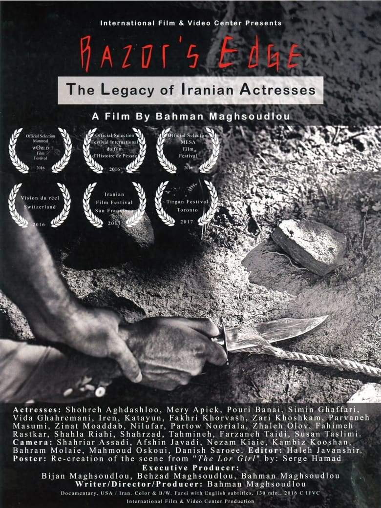 Poster of Razor's Edge: The Legacy of Iranian Actresses