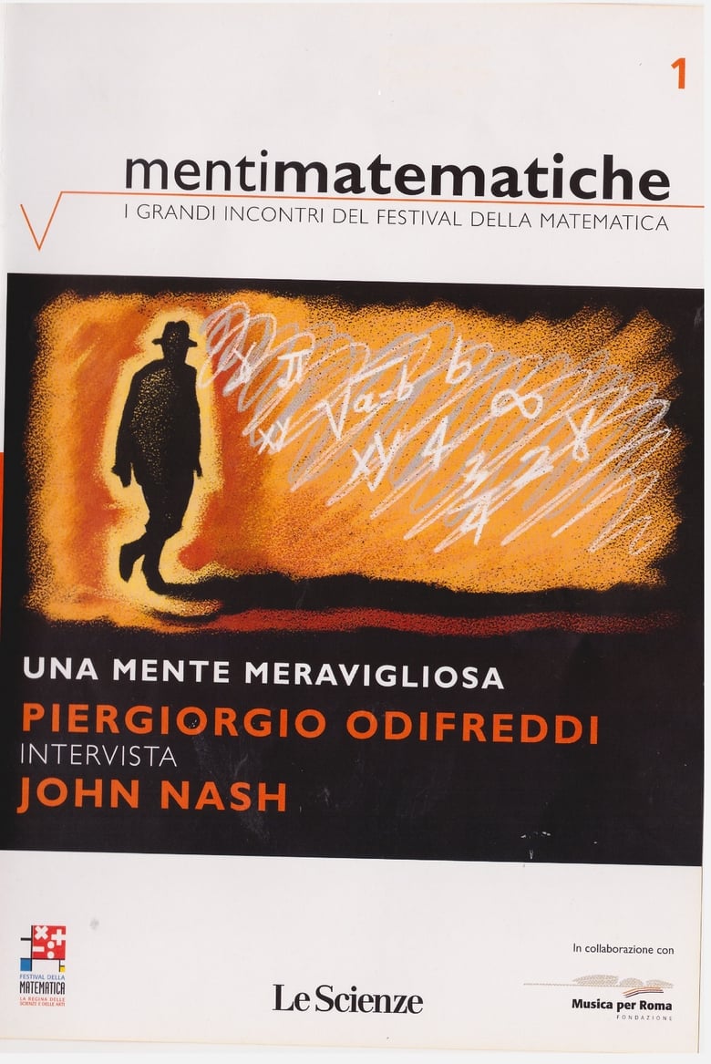 Poster of Una mente meravigliosa -  Piergiorgio Odifreddi intervista John Nash (Menti Matematiche 1)