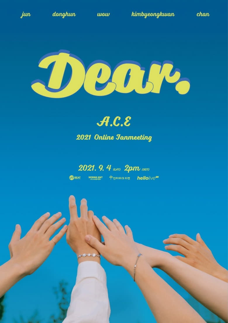 Poster of A.C.E ONLINE FANMEETING