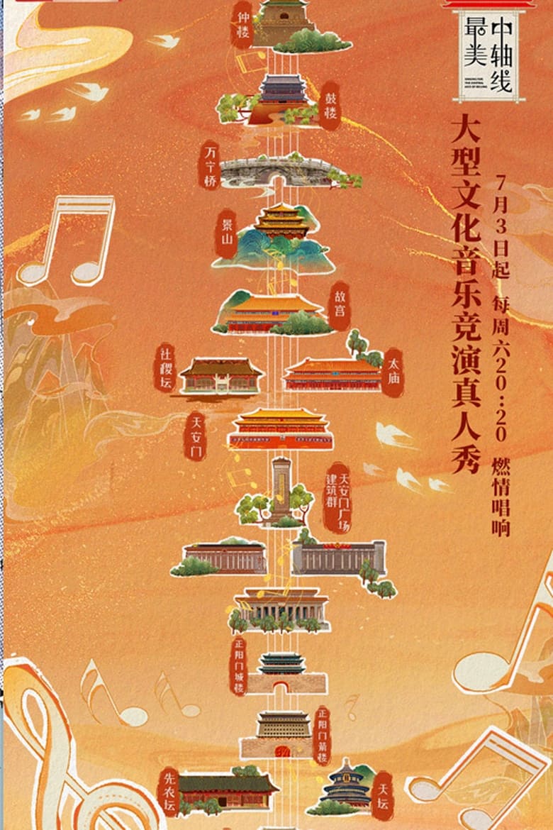 Poster of Singing for the Central Axis of Beijing