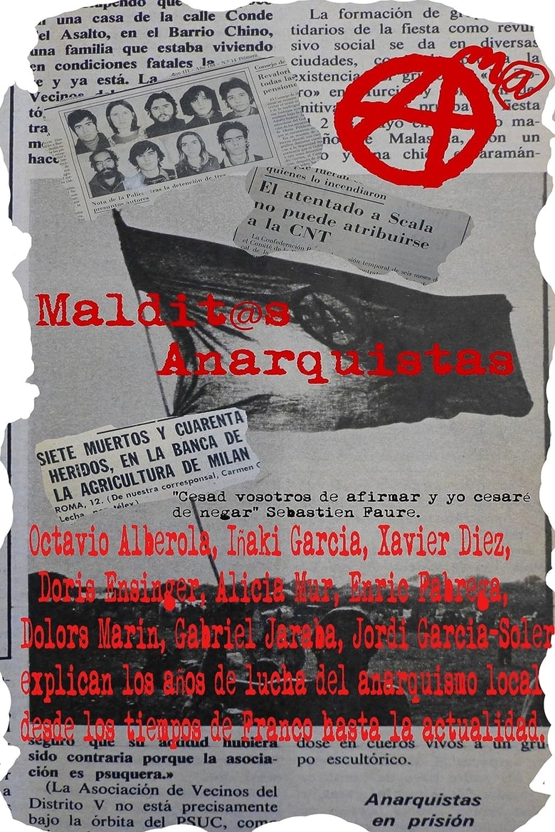 Poster of Maldit@s Anarquistas